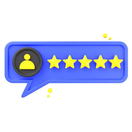 Customer Rating  3D Icon