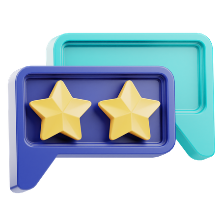 Customer Rating  3D Icon