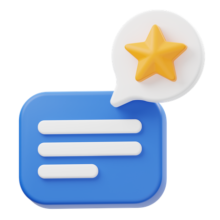 Customer Rating  3D Icon