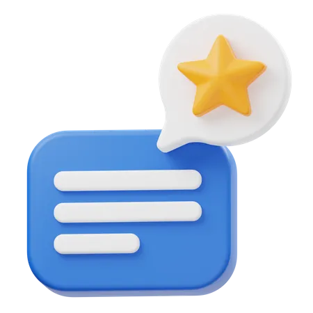 Customer Rating  3D Icon