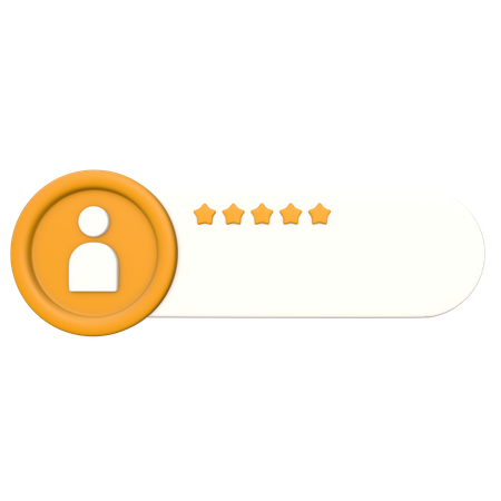 Customer Rating  3D Icon