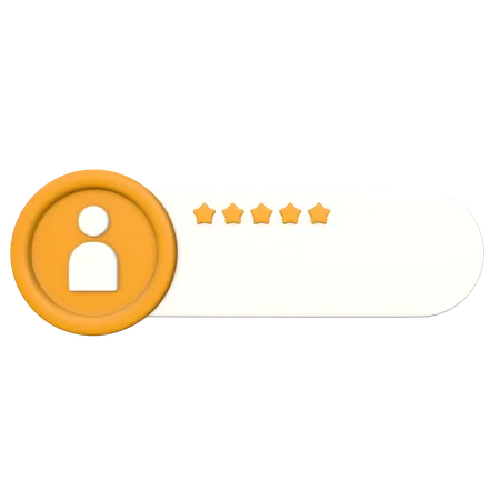 Customer Rating  3D Icon