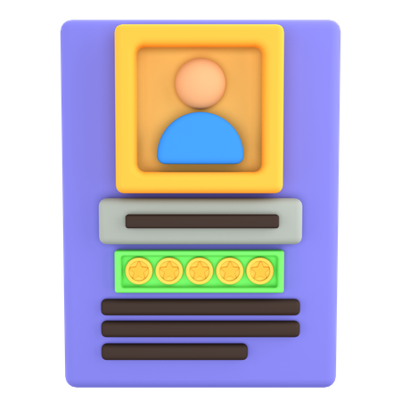 Customer Rating  3D Icon