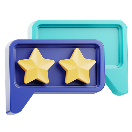 Customer Rating  3D Icon