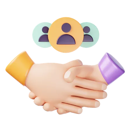 Customer Relationship  3D Icon