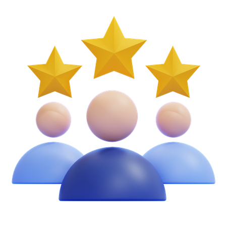 Customer Review  3D Icon