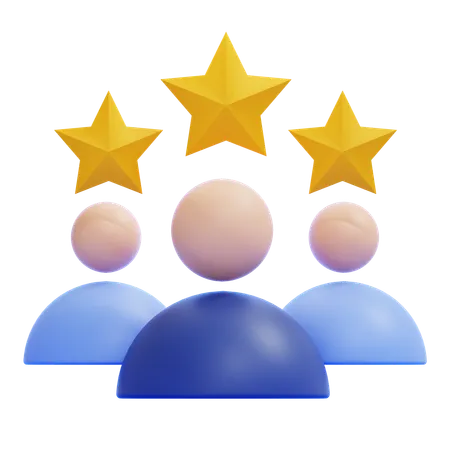 Customer Review  3D Icon
