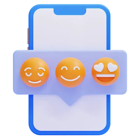 Customer Review  3D Icon