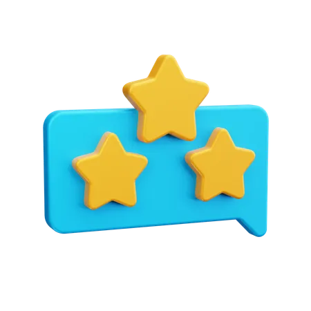 Customer Review  3D Icon