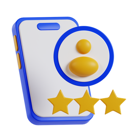 Customer Review  3D Icon