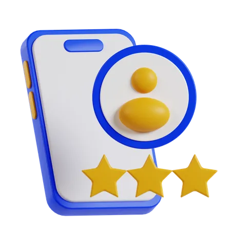 Customer Review  3D Icon