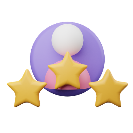 Customer Review  3D Icon