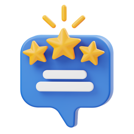 Customer Reviews  3D Icon