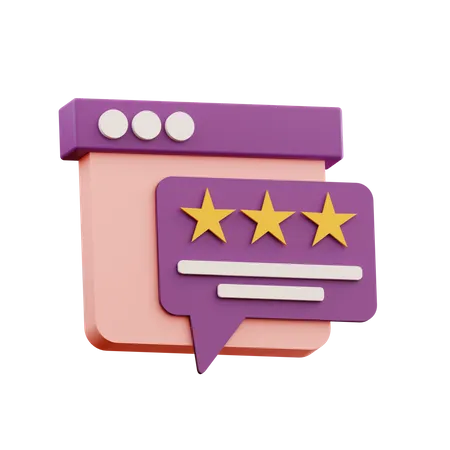 Customer Reviews  3D Illustration