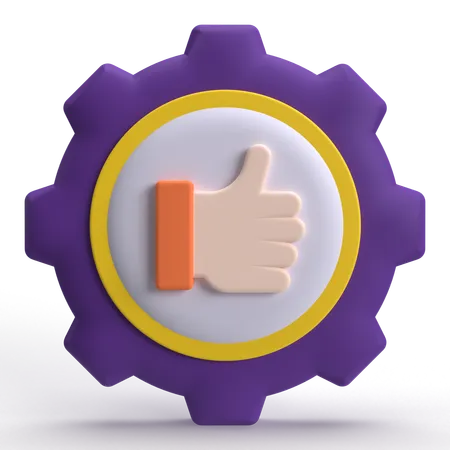 Customer satisfaction  3D Icon
