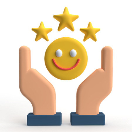 Customer Satisfaction  3D Icon