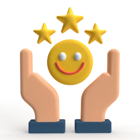 Customer Satisfaction  3D Icon