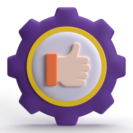 Customer satisfaction  3D Icon