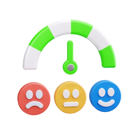 Customer satisfaction  3D Icon