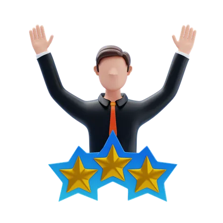 Customer Satisfaction  3D Icon