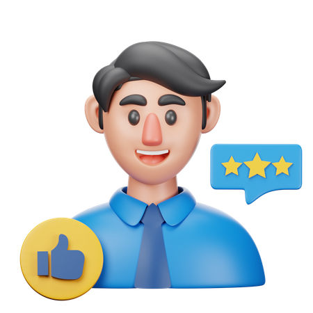 Customer Satisfaction  3D Icon