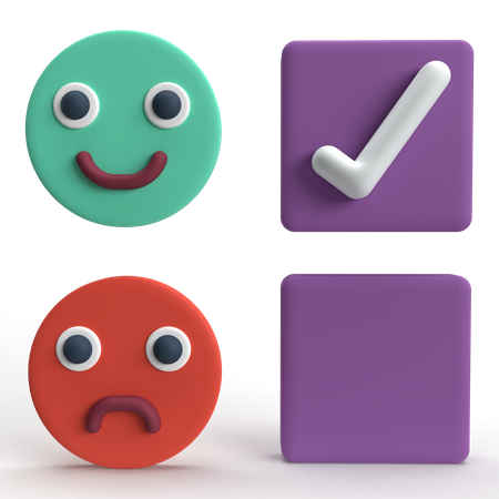 Customer Satisfied  3D Icon