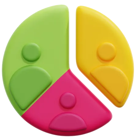 Customer Segment  3D Icon