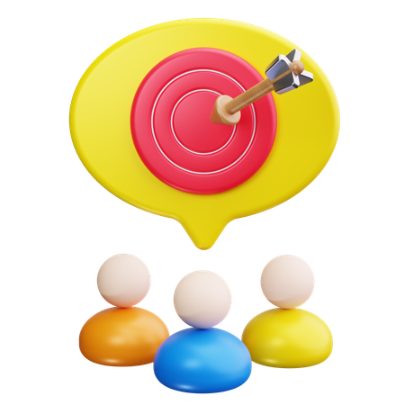 Customer Segmentation  3D Icon