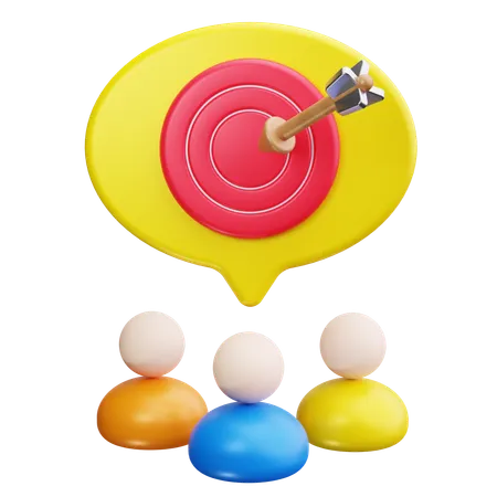 Customer Segmentation  3D Icon