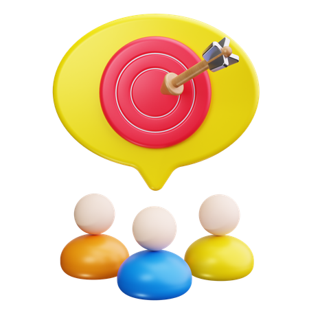 Customer Segmentation  3D Icon