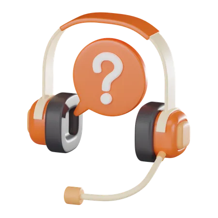 Connect With Our Virtual Customer Service For Online Consultations Of Headphones Microphone Chat Icon Get Assistance And Support Through Virtual Call Center Telemarketing 3 D Render Illustration 3D Icon
