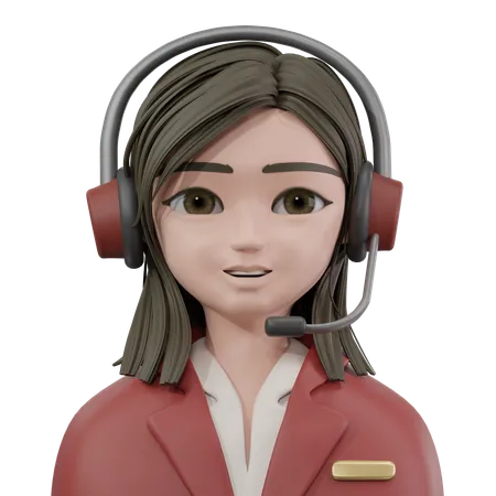 Customer Service  3D Icon