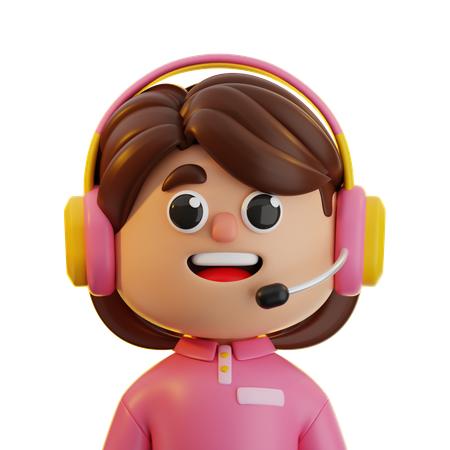 Customer Service  3D Icon