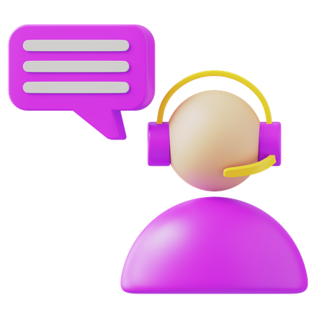 Customer Service (3)  3D Icon