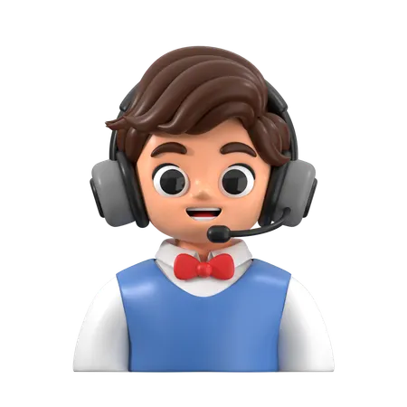 Customer Service  3D Icon