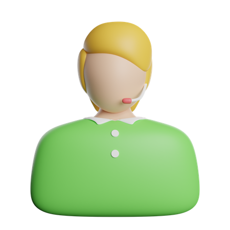 Customer Service  3D Icon