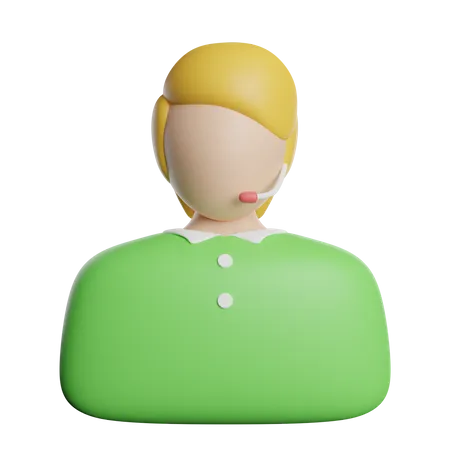 Customer Service  3D Icon