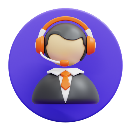 Customer Service  3D Icon