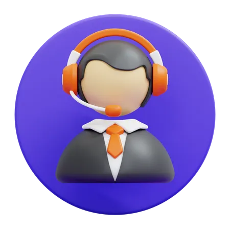 Customer Service  3D Icon