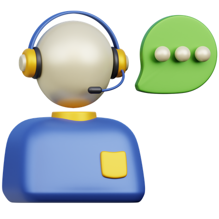 Customer Service  3D Icon