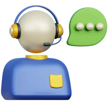 Customer Service  3D Icon