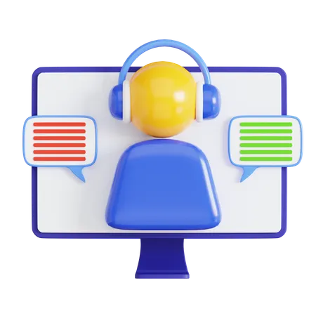 Customer Service  3D Icon