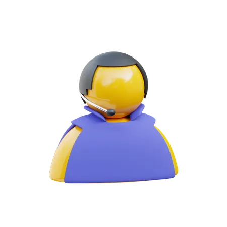 Customer Service  3D Icon