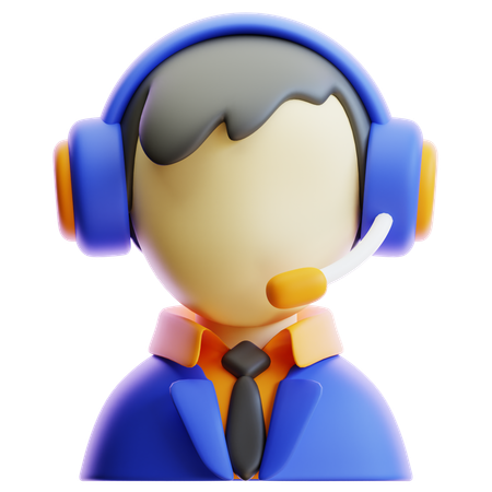 Customer Service  3D Icon