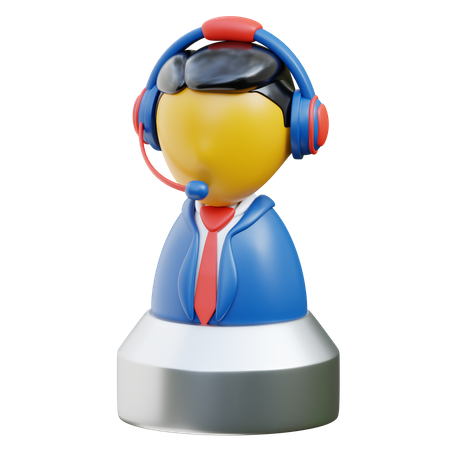 Customer Service  3D Icon