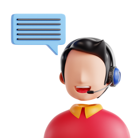 Customer Service  3D Icon