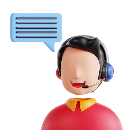 Customer Service  3D Icon