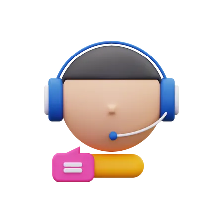 Customer service  3D Icon