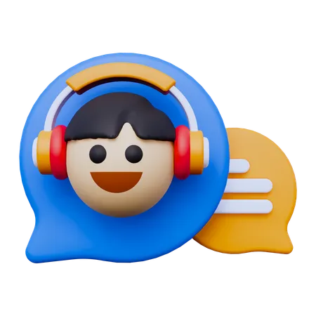 Customer Service  3D Icon