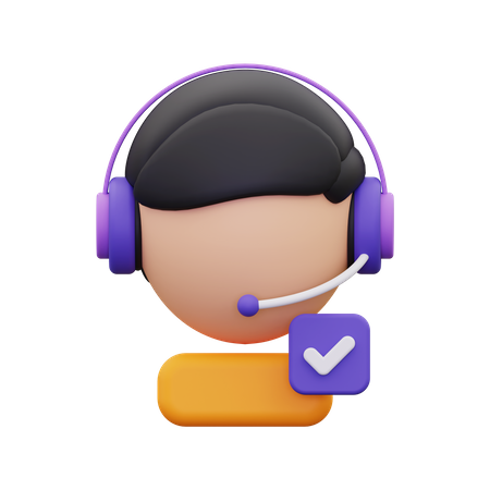 Customer service  3D Icon